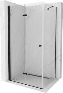 Mexen Lima kabina prysznicowa składana 120 x 90 cm, transparent, czarna - 856-120-090-70-00
