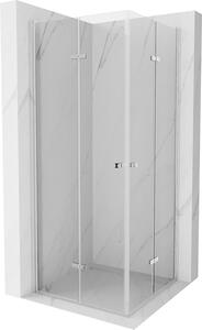 Mexen Lima Duo kabina prysznicowa składana 90 x 90 cm, transparent, chrom - 856-090-090-02-00