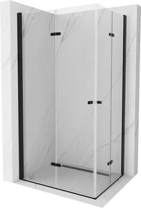 Mexen Lima Duo kabina prysznicowa składana 100 x 90 cm, transparent, czarna - 856-100-090-70-00-02