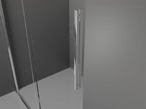 Mexen Velar drzwi prysznicowe rozsuwane 90 cm, transparent, chrom - 871-090-000-01-01