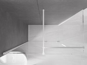 Mexen Velar kabina prysznicowa rozsuwana 140 x 70 cm, transparent, biała - 871-140-070-01-20