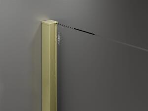 Mexen Velar Duo drzwi prysznicowe rozsuwane 170 cm, transparent, złote szczotkowane - 871-170-000-02-55