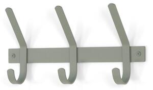 Zielonoszary metalowy wieszak ścienny Dexter – Spinder Design