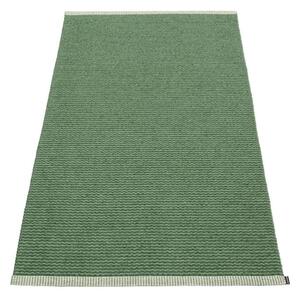 Zielony dywan odpowiedni na zewnątrz 85x160 cm Mono Leaf Oregano – Pappelina