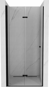 Mexen Lima drzwi prysznicowe składane 70 cm, transparent, czarne - 856-070-000-70-00