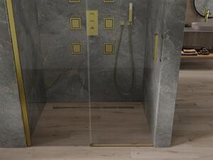 Mexen Omega drzwi prysznicowe rozsuwane 100 cm, transparent, złote - 825-100-000-50-00