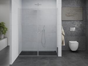 Mexen Pretoria Duo drzwi prysznicowe uchylne 140 cm, transparent, chrom - 852-140-000-02-00