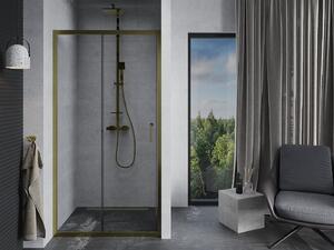 Mexen Apia drzwi prysznicowe rozsuwane 90 cm, transparent, złote - 845-090-000-50-00