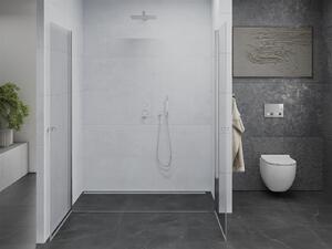 Mexen Pretoria Duo drzwi prysznicowe uchylne 140 cm, transparent, chrom - 852-140-000-02-00
