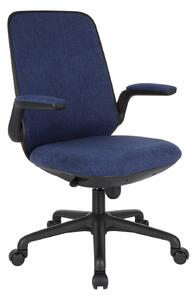 -10% z kodem MARZYCIEL - Krzesło biurowe Easy Black Granatowe, idealne dla dziecka i nastolatka