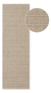 Beżowy wełniany chodnik tkany ręcznie 80x250 cm Camden Parker – Ted Baker