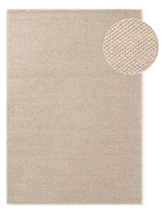 Beżowy wełniany dywan tkany ręcznie 140x200 cm Lyon Beans – Elle Decoration