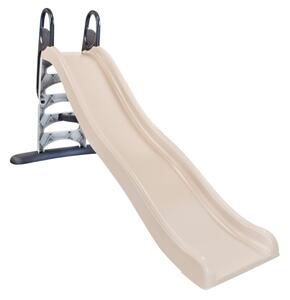 Zjeżdżalnia XXL dla dzieci do zabawy w ogrodzie beżowa