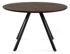 Okrągły stół w dekorze orzecha ø 120 cm Rivo – Bonami Essentials
