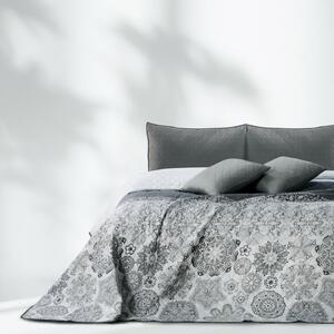 DecoKing Narzuta na łóżko Alhambra szary, 220 x 240 cm