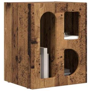 Stolik nocny stare drewno 40 x 35 x 50 cm