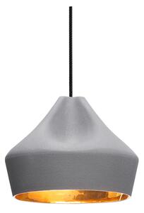 Marset - Pleat Box 24 Lampa Wisząca E14 Grey/Gold