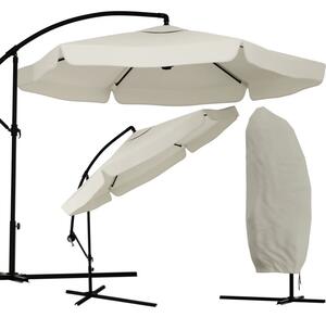 Ogrodowy parasol składany LEVI 300 cm, beżowy + darmowe opakowanie
