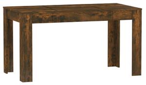 Stół jadalniany, przydymiony dąb, 140x74,5x76 cm