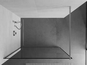 Mexen Kioto ścianka prysznicowa Walk-in 50 x 200 cm, czarny wzór 8 mm, chrom - 800-050-101-01-70