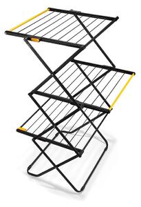 Czarna suszarka na pranie 16 m AirFrame – Joseph Joseph