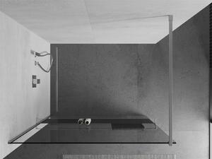 Mexen Kioto+ ścianka prysznicowa z półką Walk-in 70 x 200 cm, transparent, chrom - 800-070-121-01-00