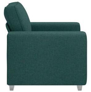 Sofa ciemna zieleÅ 100 x 77 x 82 cm tkanina