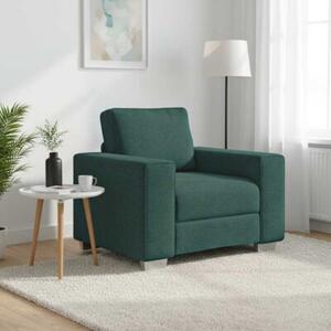 Sofa ciemna zieleÅ 100 x 77 x 82 cm tkanina