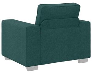 Sofa ciemna zieleÅ 100 x 77 x 82 cm tkanina