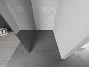 Mexen Kioto ścianka prysznicowa Walk-in 70 x 200 cm, lustro 8 mm, biała - 800-070-101-20-50