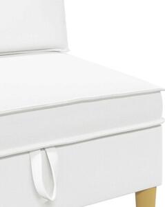 Sofa z miejscem do przechowywania tkanina