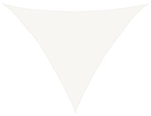 Żagiel przeciwsłoneczny, 160 g/m², biały, 5x5x6 m, hdpe