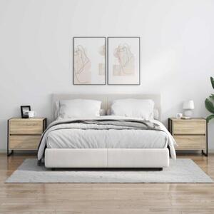 Stolik nocny sonoma 50 x 39.5 x 50 cm materiaÅ drewnopochodny