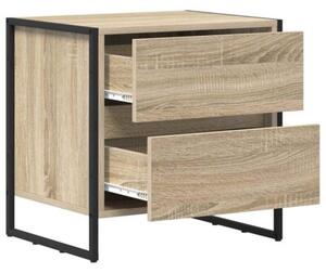 Stolik nocny sonoma 50 x 39.5 x 50 cm materiaÅ drewnopochodny