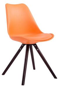 Krzesło Alaya pomarańczowe