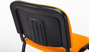 Krzesła Freya pomarańczowe