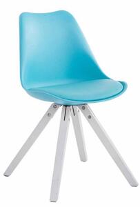 Krzesła Kenna niebieskie