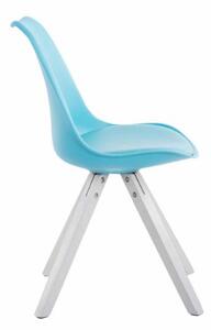 Krzesła Kenna niebieskie