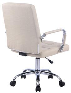 Krzesło biurowe Margot kremowe