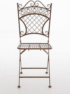 Krzesło ogrodowe Maliyah Antyczny brąz
