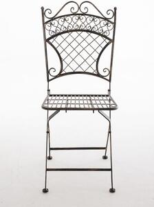 Krzesło ogrodowe Maliyah brąz