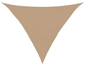 Żagiel przeciwsłoneczny, 160 g/m², kolor taupe, 5x5x6 m, hdpe