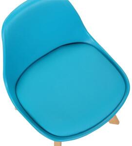 Krzesło dziecięce Haisley niebieskie