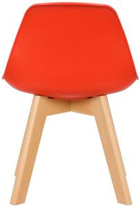 Krzesełko dziecięce Haisley czerwone