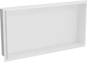 Mexen X-Wall-NR półka wnękowa bez kołnierza 60 x 30 cm, biała - 1921603010