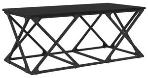 Stolik kawowy czarny dÄ b 100 x 49 x 40 cm