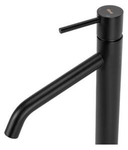 Bateria Umywalkowa REA JS-B253-1B LEVEL Wysoka Czarny