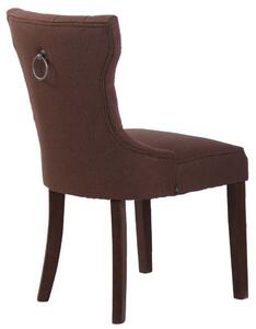 Krzesło Paislee brązowe