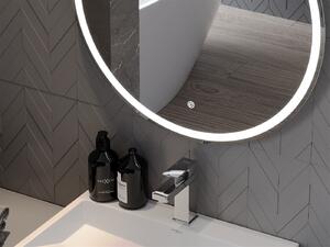 Mexen Gobi lustro łazienkowe podświetlane, okragłe 60 cm, LED 6000K, antypara - 9801-060-060-611-00
