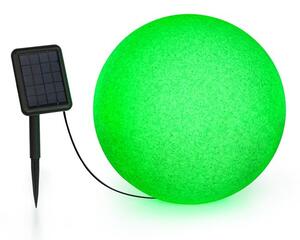 Blumfeldt Shinestone Solar 40, lampa kulista, panel słoneczny, Ø 40 cm, RGB-LED, IP68, akumulator